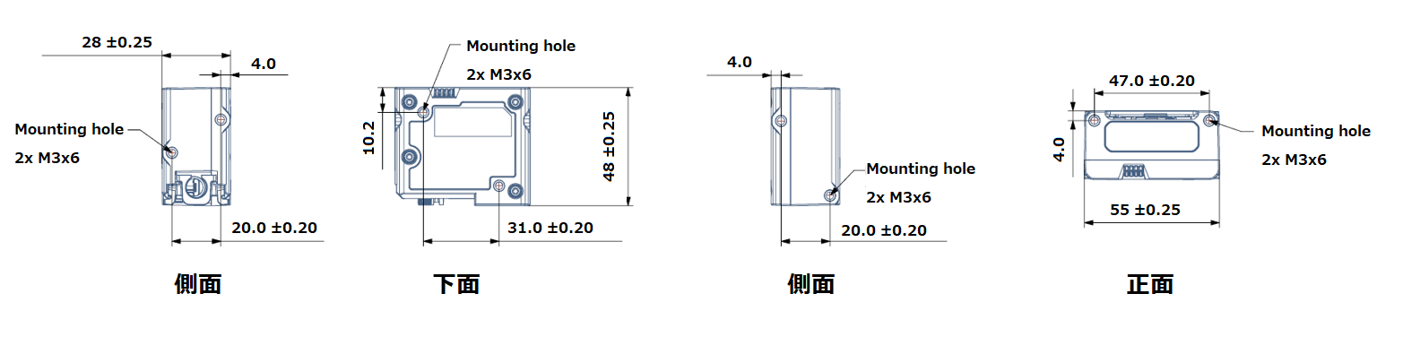 外形寸法図