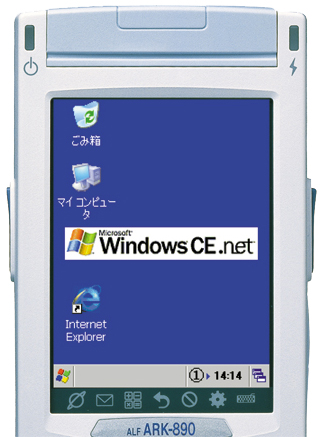 Windows CE.NET 4.2搭載